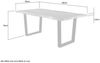 Esstisch Melanie / Margot, Holzfarben, 180 x 76 x 90 cm Bild 4