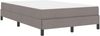 vidaXL Boxspringbett mit Matratze Taupe 120 x 200 cm Stoff 3398483 Bild 4