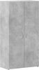 vidaXL Aktenschrank Betongrau 60x32x115 cm Holzwerkstoff 840775 Bild 2