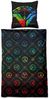 Carlo Colucci Bettwäscheset Rombo - Mikrofaser - 2-teilig - 135 x 200 cm - Nero Bild 4