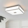 Lindby Deckenleuchten Eniola, Kunststoff Chrom IP44, 2 x 18 W Bild 2