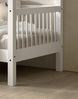 Hausbett >Buche Massiv< in Buche massiv weiß lackiert - 207,5x170x97,5 (BxHxT) Bild 5