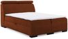 Boxspringbett Bett NESTOR 120x200cm Set. 1 in Stoff Dress Me Rostbraun Bild 5