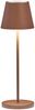 FHL easy 850349 LED Akku Tischleuchte Cosenza 2.0 rostfarben RGBW IP44 Bild 2