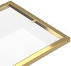 vidaXL Computer-Beistelltisch Transparent 50x35x65 cm Hartglas 331645 Bild 5