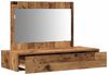 vidaXL Schminktisch mit Speicher Braun 100 x 40 x 70 cm Holzwerkstoff 865215 Bild 5