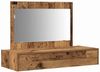 vidaXL Schminktisch mit Speicher Braun 100 x 40 x 70 cm Holzwerkstoff 865215 Bild 2
