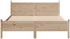 vidaXL Massivholzbett ohne Matratze 160x200 cm Kiefernholz 855585 Bild 4