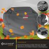 KESSER® Premium BBQ Grillabdeckung Gasgrill Grillhaube Abdeckung Wetterfest - für Weber, Brinkmann, Char Broil Grill Abdeckhaube Schutzhülle | 600D Oxford- Gewebe Reißfest Anthrazit, 147 x 61 x 122 cm (BxTxH) Bild 5