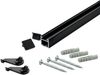 Deco-Raum® 'Square' Gardinenschiene, Aluminium, 420 cm, Schwarz Bild 4