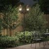 vidaXL Garten-Licht Bronze 68 x 20 x 235 cm Aluminium und Glas 42000344 Bild 3