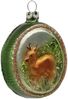 Waldidyll - Rehwild Ornament 6,5cm waldgrün Schatzhauser Weihnachtsschmuck Bild 3