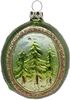 Waldidyll - Rehwild Ornament 6,5cm waldgrün Schatzhauser Weihnachtsschmuck Bild 2