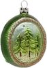 Waldidyll - Rehwild Ornament 6,5cm waldgrün Schatzhauser Weihnachtsschmuck Bild 4