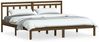 vidaXL Massivholzbett Honigbraun Kiefer 200x200 cm [3100612] Bild 2