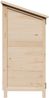 vidaXL Gartenschuppen Natur 59 x 56 x 113,5 cm Massivholz aus Fichte 42033436 Bild 5