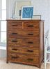 Kommode Rami 90x120x45 aus indischem Sheesham-Massivholz Bild 4