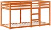 vidaXL Etagenbett mit Dach Wachsbraun 90x200 cm Massivholz Kiefer 3282118 Bild 5