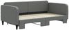 vidaXL Tagesbett Ausziehbar Dunkelgrau 90x190 cm Stoff 3196827 Bild 3