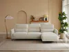 Vente-unique - DURIMA Sofa Stoff Beige - B 168 cm x H 95 cm x L 290 cm Bild 2