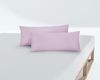 biberna Feinjersey-Spannbetttuch 0077144, viola, 2x 40x80cm Bild 3