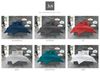 Bettwaesche-mit-Stil Mako Satin Damast Bettwäsche Waves Rot Garnitur 135x200cm Bild 4