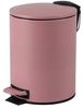 Urban Living Kosmetikeimer 3 Liter Tretmülleimer Abfalleimer Mülleimer Tretpedal Absenkautomatik, Hygienische Pedalbedienung, herausnehmbarer Eimer mit Henkel Bild 5