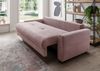 Sofa Elia von Benformato mit Schlaffunktion & Bettkasten, Breitcord, wählbar in 3 Farben Bild 2