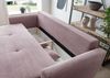 Sofa Elia von Benformato mit Schlaffunktion & Bettkasten, Breitcord, wählbar in 3 Farben Bild 4