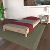 Stapelbett "Horst" 70 x 220 cm 24 cm Zirbe Holzbett Gästebett Massivholzbett Bild 2