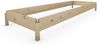 Stapelbett "Horst" 70 x 220 cm 24 cm Zirbe Holzbett Gästebett Massivholzbett Bild 3