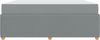 vidaXL Bettrahmen mit Matratze Hellgrau 180 x 200 cm Stoff 3398418 Bild 5