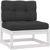 vidaXL 3-tlg. Garten-Lounge-Set mit Kissen Kiefer Massivholz 3076520 Bild 5