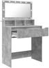 vidaXL Schlafzimmer-Frisiertische Beton Grau 80 x 39,6 x 135 cm 888970 Bild 5