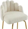 Vente-unique - ALTINAM Barhocker Stoff Beige - B 52,5 cm x H 101 cm x L 52 cm Bild 5