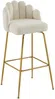 Vente-unique - ALTINAM Barhocker Stoff Beige - B 52,5 cm x H 101 cm x L 52 cm Bild 4