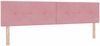 vidaXL Boxspringbett mit Kopfteil Rosa 200 x 200 cm Samt 3341491 Bild 5