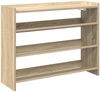 vidaXL Schuhregal Sonoma-Eiche 80x25x62 cm Holzwerkstoff 859916 Bild 2