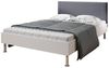 Futonbett Anton 140x200 cm Kopfteil Anthrazit Rahmen weiss Bild 4