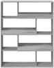 vidaXL Bücherregal Grau Sonoma 100x33x125,5 cm Holzwerkstoff 3309335 Bild 4