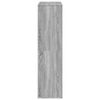 vidaXL Bücherregal Grau Sonoma 100x33x125,5 cm Holzwerkstoff 3309335 Bild 5