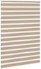vidaXL Doppelrollo Sandbraun 160x200 cm Stoffbreite 155,9 cm Polyester 4014585 Bild 4