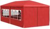 vidaXL Party-Zelt 600 x 300 x 255 cm Rot PE und Stahl 42032349 Bild 3