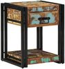 vidaXL Nachttisch 2 pcs 40 x 40 x 50 cm Massives upgecyceltes Holz 4016703 Bild 2