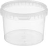 BENBOW Aufbewahrungssystem Eimer mit Deckel 30 20 10 5 3 1 0,5 L Transparent Lebensmittelecht, Polypropylen - Lebensmittelecht, Geschmacksneutral, Auslaufsicher, (5-tlg, PZH-, BRC- und DIN-ISO-zertifiziert), für Lebensmittel, Farben, Chemikalien Bild 4