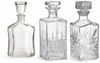 WestCraft Karaffe Bormioli Rocco Whisky-Karaffe aus Glas – 3 edle Designs, (1-tlg), Glasstopfen für sicheres Verschließen - für Hausbar & Wohnzimmer Bild 3