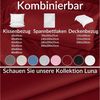 Kisska Kissenbezug LUNA Kissenüberzug Sofakissenbezug Kopfkissenbezug, (1 Stück), Atmungsaktiv, aus Baumwolle 50x30 Bordeaux Bild 3