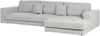 Ecksofa LOFOTEN Stoff Hellgrau Linksseitig Bild 4