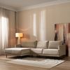 Bronx71 Ecksofa Denver Samt beige links Bild 3