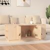 Couchtisch 100 x 50 x 41 cm Massivholz Kiefer [818255] Bild 3